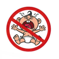 No Whiners/ No Cry Baby Hard Hat Sticker #S33 - Ironworkergear
