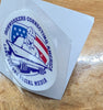 Ironworkers Connecting America Long Before Social Media Hardhat Sticker - Ironworkergear
