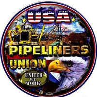 Pipeliner Premium Hard Hat Sticker #BW10 - Ironworkergear