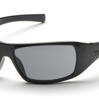 Pyramex Goliath Black Gray Lens Safety Glasses #SB5620D - Ironworkergear