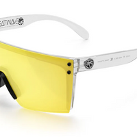 Heat Wave Lazer Face Glasses: Hi-vis Yellow Z87+