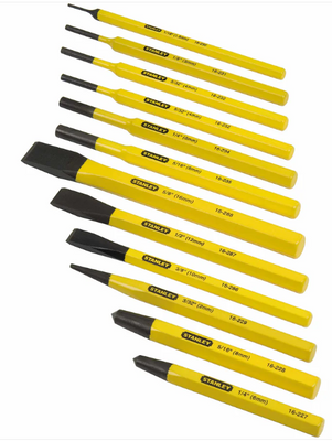 Stanley Fat Max Cold Chisel & Punch Set #16-299
