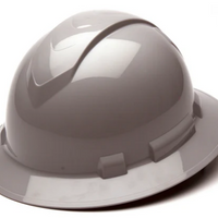 Pyramex Ridgeline Full Brim Hard Hat- Non-Vented - Ironworkergear