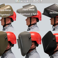 DRD Welding Helmet Adapters for Milwaukee Bolt Helmet Hardhat - Ironworkergear