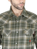 Forge Fr Men's Sage Green Plaid Long Sleeve Shirt - MFRPLDS231 - Ironworkergear