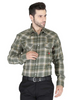 Forge Fr Men's Sage Green Plaid Long Sleeve Shirt - MFRPLDS231 - Ironworkergear