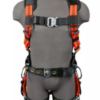 Safewaze V-Line Construction Harness: 3D, QC Chest, TB Legs - Ironworkergear