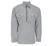 Big Bill Zip Up Hickory Long Sleeve Shirt - Ironworkergear