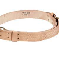 Klein Tool Belt, Ironworkers Heavy-Duty Tie-Wire Belt, Leather #5420L