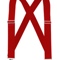 Welch X-Back Gator Clip Suspenders - Ironworkergear
