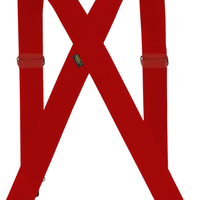 Welch 2" X-Back Gator Clip Suspenders - Ironworkergear