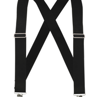 Welch X-Back Gator Clip Suspenders - Ironworkergear