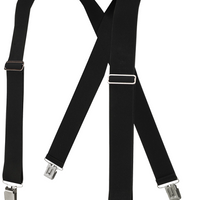 Welch 2" X-Back Gator Clip Suspenders - Ironworkergear
