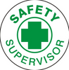 Safety Supervisor Hard Hat Marker HM-143 - Ironworkergear