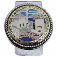 Union Ironworkers Int Logo in Color Money Clip #BW-MC-IWC - Ironworkergear