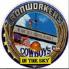 Cowboys in the Sky 14" Truck Decal #BW-TD-CS - Ironworkergear