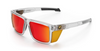 Heat Wave Performance Vise Sunglasses: Vapor Clear Frame Sunblast Lens Z87+ - Ironworkergear