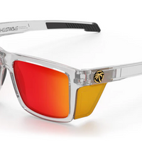 Heat Wave Performance Vise Sunglasses: Vapor Clear Frame Sunblast Lens Z87+ - Ironworkergear