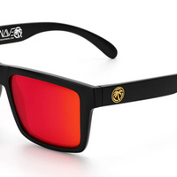 Heat Wave VISE Z87 Sunglasses Black Frame: Firestorm Lens - Ironworkergear