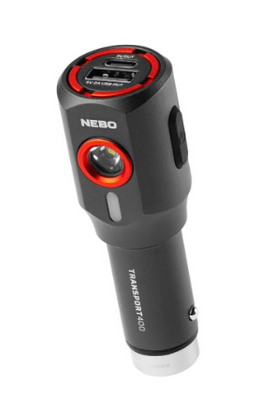 NEBO Transport 400 2-IN-1 Car Charger & Flashlight