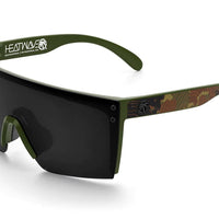 Heat Wave Lazer Face Topo Camo Z.87 Safety Glasses