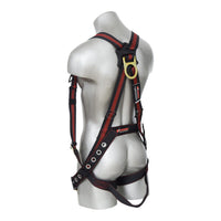 KStrong® Kapture™ Elite 5-Point Full Body Harness, Dorsal D-ring, Front D-ring, Shoulder D-rings, TB Legs (ANSI) - Ironworkergear