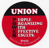 Union Power Hard Hat Sticker #T83 - Ironworkergear