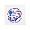 Ironworkers Connecting America Long Before Social Media Hardhat Sticker - Ironworkergear