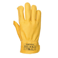 Portwest  Lined Driver Glove Tan - Ironworkergear