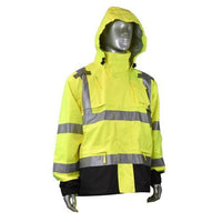 Radians Heavy Duty Rip Stop Waterproof Rain Jacket #RW32-3Z1Y - Ironworkergear