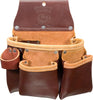 Occidental Leather 3 Pouch Pro Tool Left Handed Bag #5017DBLH - Ironworkergear