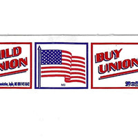 Build Union-Buy Union Hard Hat Sticker #M3 - Ironworkergear