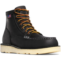 Danner Bull Run Moc Toe Black 6" Steel Toe #15569 - Ironworkergear