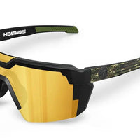 Heat Wave Future Tech Sunglasses: Camocom/Gold Z87+ - Ironworkergear