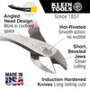 Klein Diagonal Cutting Pliers High Leverage #D248-8 - Ironworkergear