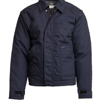 Lapco FR 12oz. Insulated Navy Jacket #JTFRNYDK - Ironworkergear