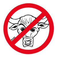 No Bull Hard Hat Sticker #T01 - Ironworkergear