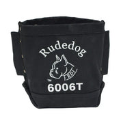 Rudedog USA Black Canvas Bolt Bag w/ Tape Holder #B-6006T-TH – Heavy Duty - Ironworkergear