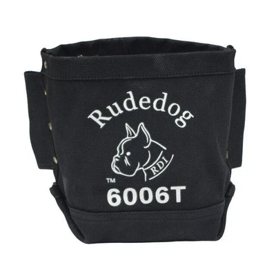 Rudedog USA Black Canvas Bolt Bag w/ Tape Holder #B-6006T-TH – Heavy Duty - Ironworkergear