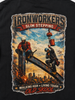 Old Skool Customs Ironworkers Slim Stepping T-Shirt - Ironworkergear