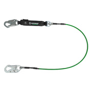 Safewaze Leading Edge 6' Energy Absorbing Lanyard: Snap Hook - Ironworkergear