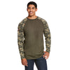 Ariat FR Baseball T-Shirt Sage Digi Camo #10027892