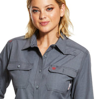 Ariat Women's FR Featherlight Work Shirt - Ironworkergear