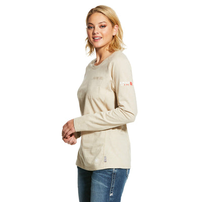 Ariat Women's FR Air Crew T-Shirt - Ironworkergear