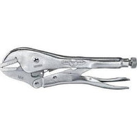 Irwin Vise-Grip Straight Jaw Locking Pliers Straight jaws provide maximum contact on flat, square, or hex work. Ideal for tightening, clamping, twisting and turning. Turn screw to adjust pressure and fit work. Stays adjusted for repetitive use. Constructed of high-grade heat-treated alloy steel for maximum toughness and durability. Guarded release trigger quickly unlocks and protects from accidental release. Hardened teeth are designed to grip from any angle.