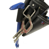 RudedogUSA Leather Tool Bag with Phone Holder #1152 - Ironworkergear