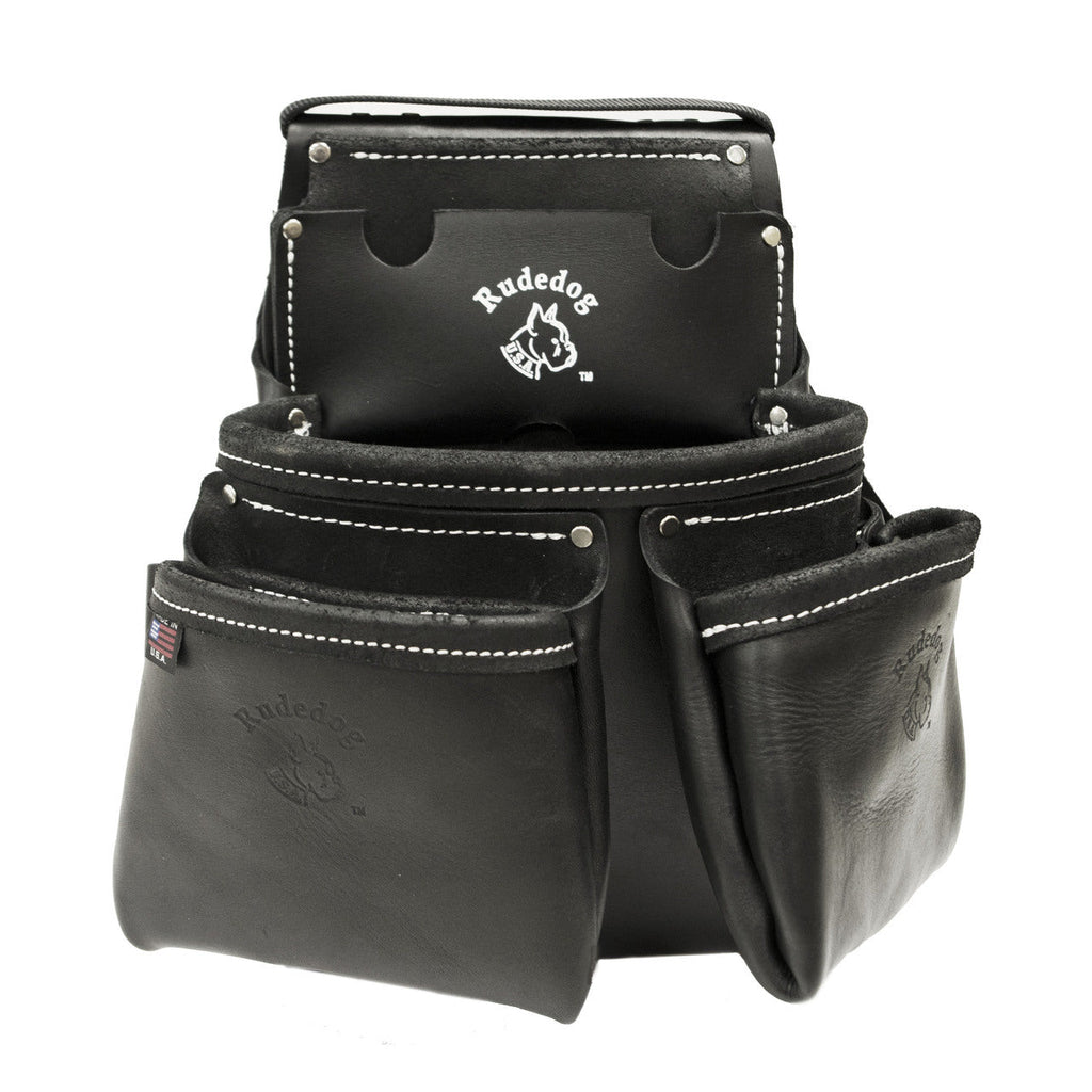 RudedogUSA Leather Tool Bag with Phone Holder #1152 | Ironworkergear