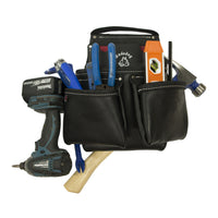 RudedogUSA Leather Tool Bag with Phone Holder #1152 - Ironworkergear