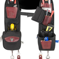 Occidental Leather Part #1550  Suspenders with Clip-On Gear Pockets allow you to carry all essentials and reach less.