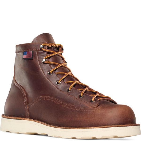 danner bull run tobacco Men's Moc Toe 6" Steel toe Danner Men's Bull Run Moc